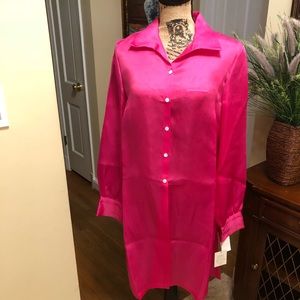 🆕 NWD - Gorgeous gauze Hot Pink Long top